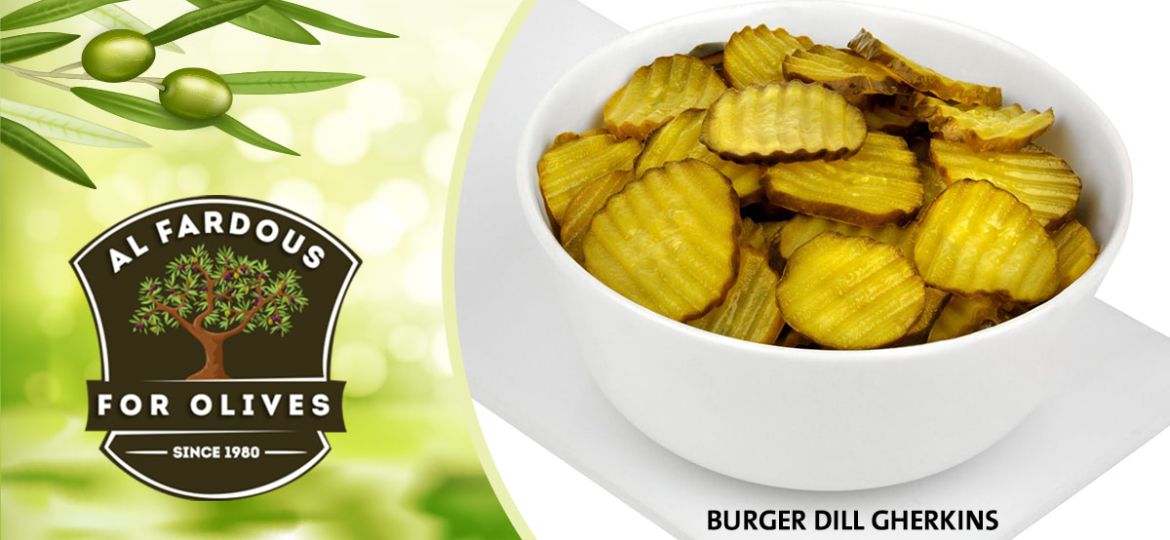 burger dill gherkins