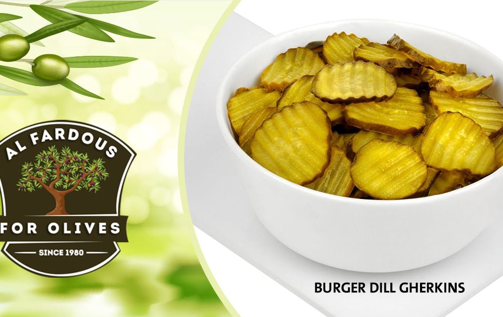 burger dill gherkins