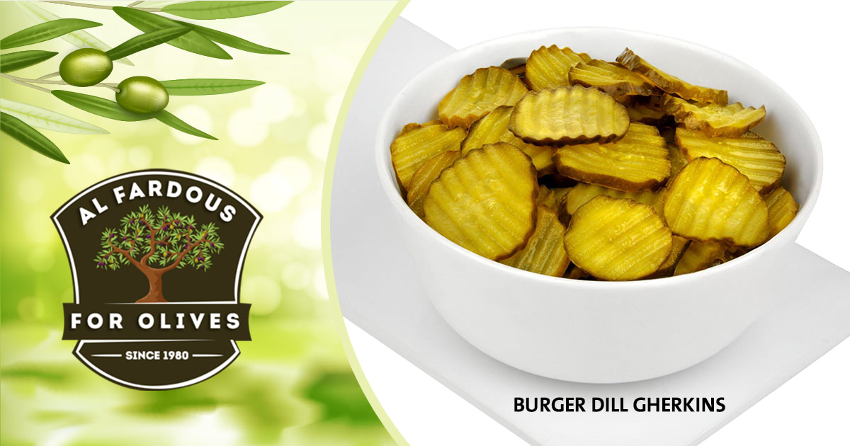 burger dill gherkins