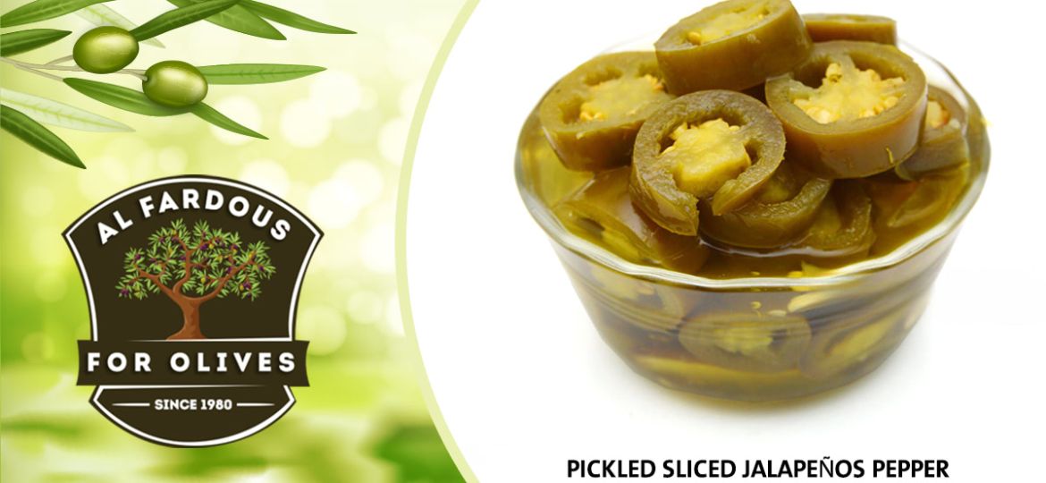 pickled sliced jalapeños pepper