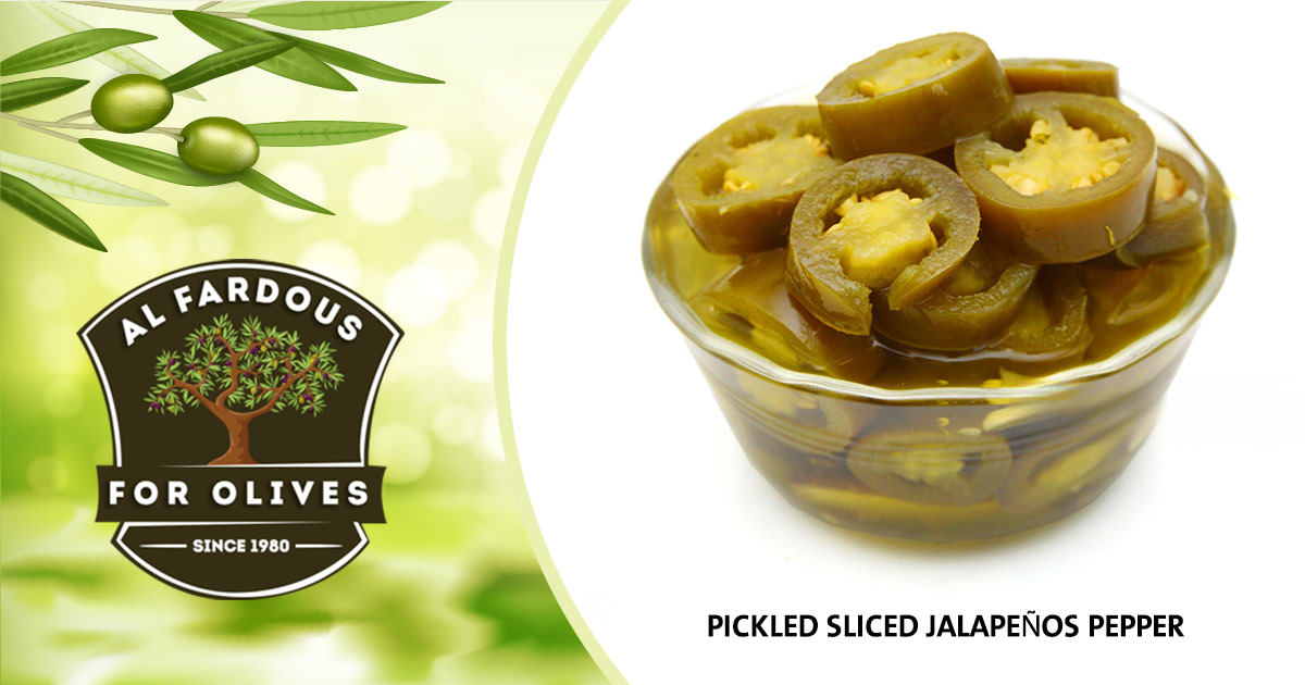 pickled sliced jalapeños pepper