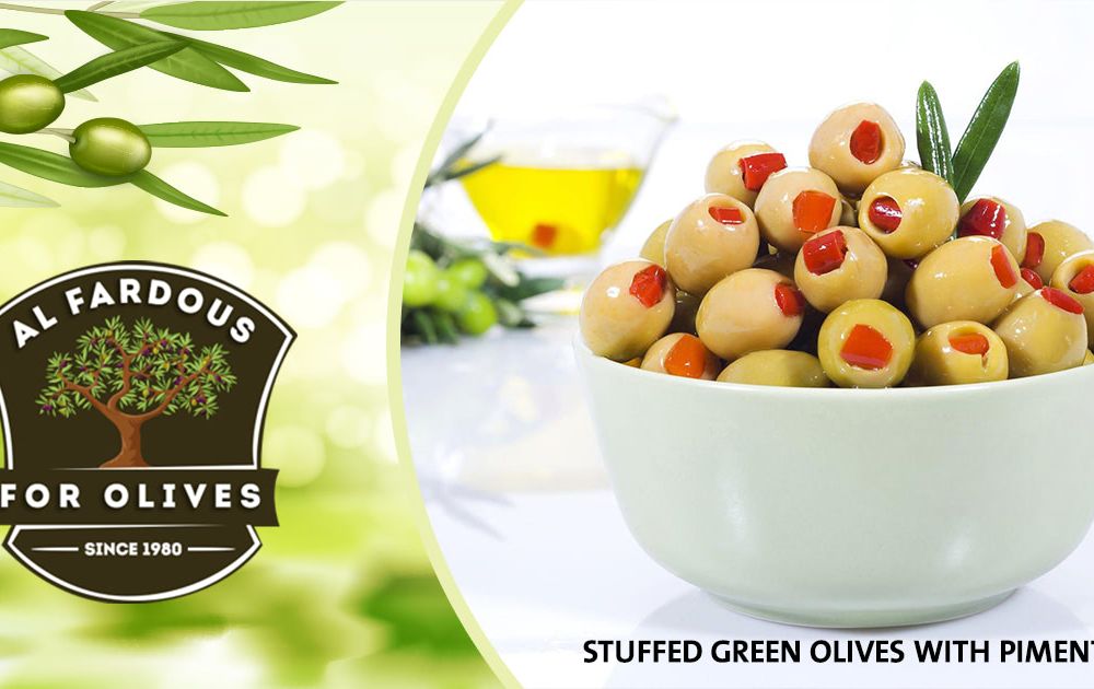 stuffed green olives with pimento