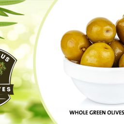 whole green olives spanish style