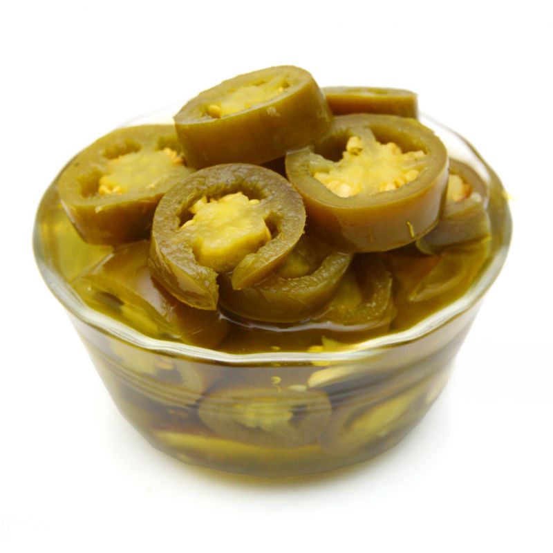 pickled sliced jalapeños pepper