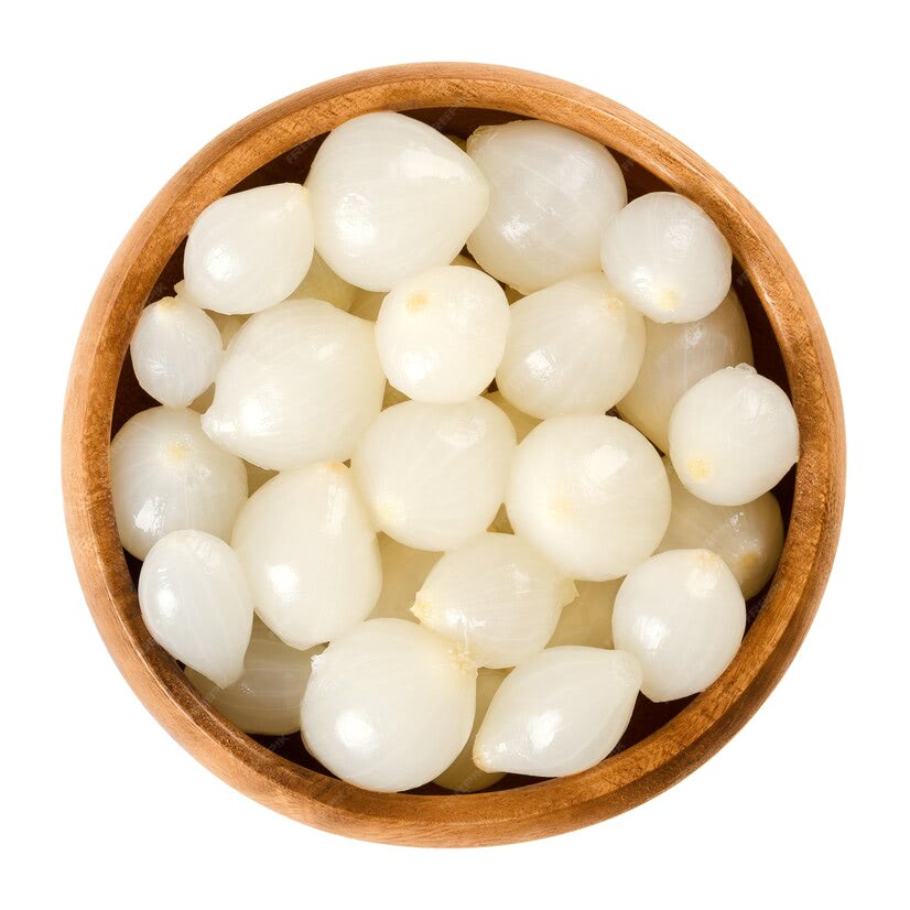 pickled white onion